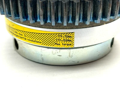 USED KTR RUFLEX® TORQUE LIMITER SIZE 1 5600RPM 1-1/2" BORE W/ KEYWAY