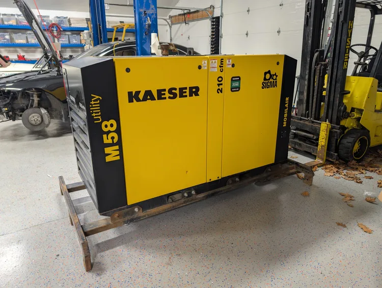 Used 2021 KAESER M58 Air Compressors, Portable Michigan US | Revelation Machinery #921777