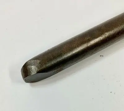 Metal Spinning Tool Rounded Flattened Tip End  8" x 5/8" (101253)