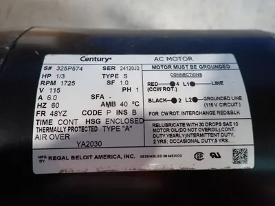 USED CENTURY YA2030