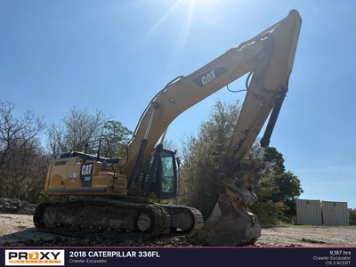 Used 2018 CATERPILLAR 336FL Excavators Texas US | Proxy Equipment #1519334