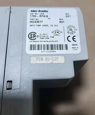 USED Allen-Bradley 1786-RPA