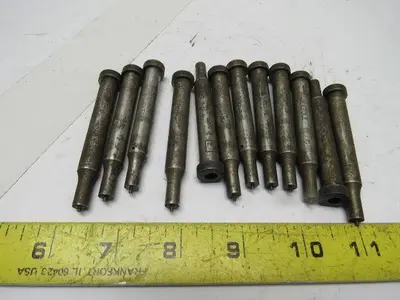 Dayton KJX37-300 Jektole .250 Round Hole Press Fit Die Punch Lot Of 12
