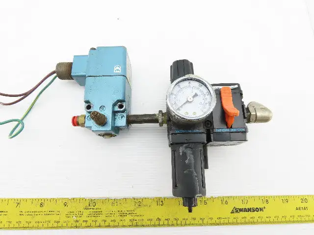 MAC 274B-111NCAA 120V Solenoid Operated Air Valve Filter Regulator Assembly