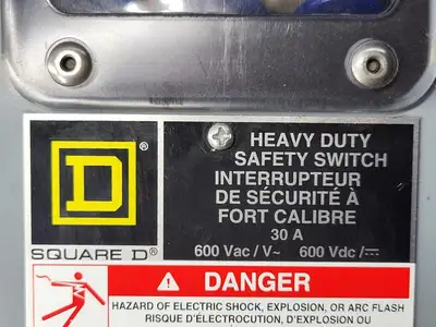 USED SQUARE D CH361AWK