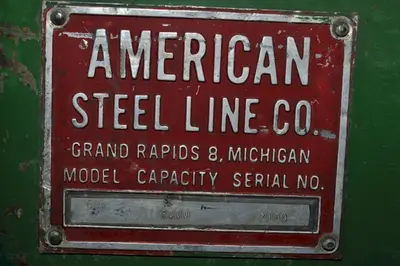 USED AMERICAN STEEL LINE 60