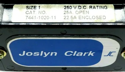 NEW JOSLYN CLARK 7441-1020-11 CONTACTOR 120V 50/60HZ 7441102011