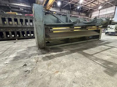 10' x 10 GA ROPER WHITNEY PEXTO MODEL #10-H-10 HYDRAULIC SHEAR: STOCK #22973