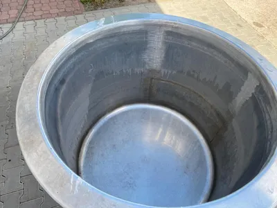 300 l Vertical Stainless Steel Jacketed Storage Tank