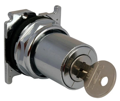 Eaton 10250T15111-1 Keyed Selector Switch, 10250T Series, 30.5 mm, 1NO 1NC [New]