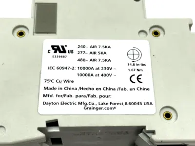 Used Dayton 5ZUY9 Circuit Breakers Michigan US | Maverick Industrial Sales #1494876
