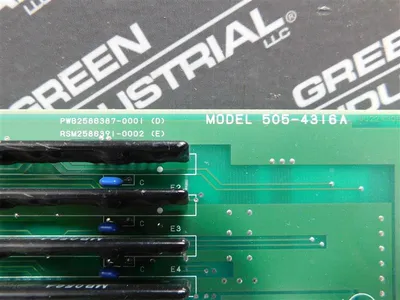 Siemens Simatic 505-4316A 24/48VDC Input Module PWB 2586387-0001 Rev. D Used