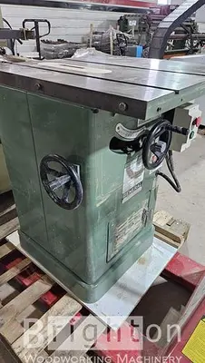 USED GENERAL MFG CO. LTD (CANADA) MODEL 350 USED CABINET TABLE SAW WITHOUT FENCE