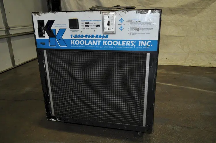 Used KOOLANT KOOLERS KV 2000 Chillers Ohio US | D & D Industries #437505