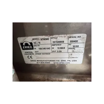 USED ERIEZ XTREME 28 X 16