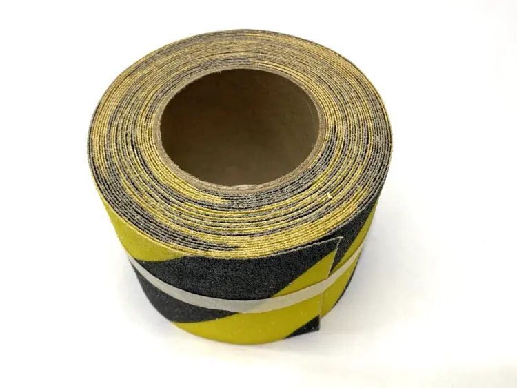 Used UNBRANDED SAFETY ANTI-SLIP GRIP CAUTION TAPE 4" X 35' Safety Equipment | Maverick Industrial Sales #1102553