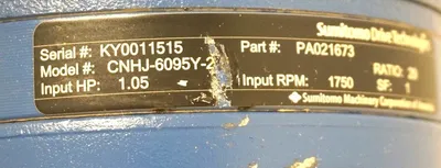 NEW SUMITOMO DRIVE TECHNOLOGIES CNHJ-6095Y-2 INLINE SPEED REDUCER CNHJ6095Y2
