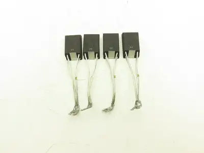 National D73534 Carbon Motor Split Brush 5/8" x 1-1/4" x 2-1/8" Lot of 4