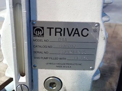 Used TRIVAC D4A Pumps Ohio US | HGR 24 #938038