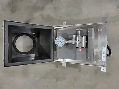 0-60 kPa Pressure Gauge Assembly w/ Windowed Enclosure