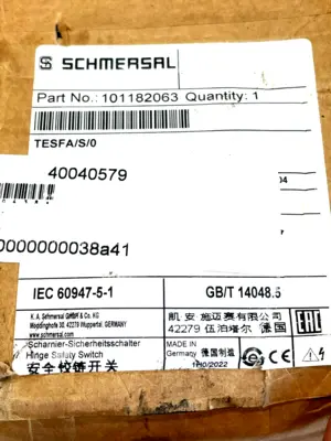 NEW SCHMERSAL 101182063