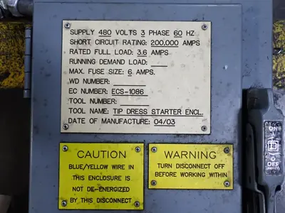 USED 2003 SQUARE D ECS1086