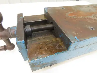 Milling Machine Sliding Dovetail Fixture Table 8"x12" Threaded Jig Plate