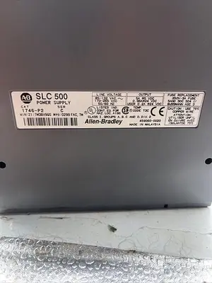 USED ALLEN-BRADLEY 1746-P2/C 1746-PZ