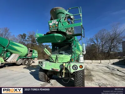 Used 2021 TEREX FD4000 Cement Mixers Georgia US | Proxy Equipment #1381961