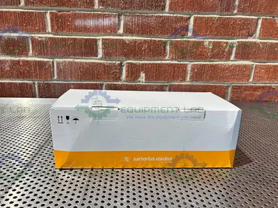 USED BOX OF 12 - SARTORIUS STEDIM 17805 MIDISART 2000 VENTING FILTER PTFE, PP HOUSING