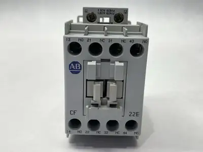 USED ALLEN-BRADLEY SER. A CONTROL RELAY 110/120V COIL 4-POLE