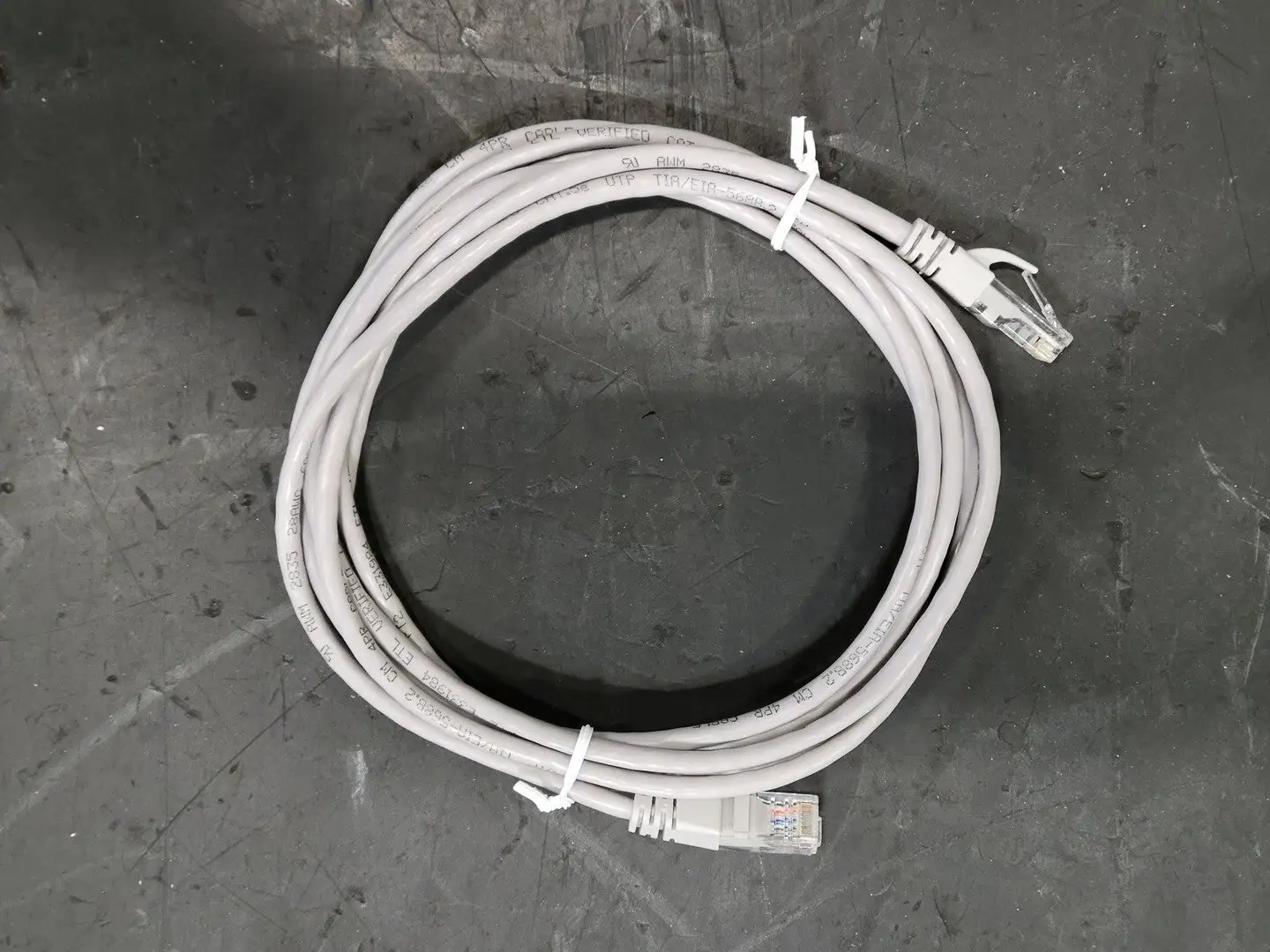 CAT5E UTP Patch Cord, 28AWG, 5 ft, (Box of 50)