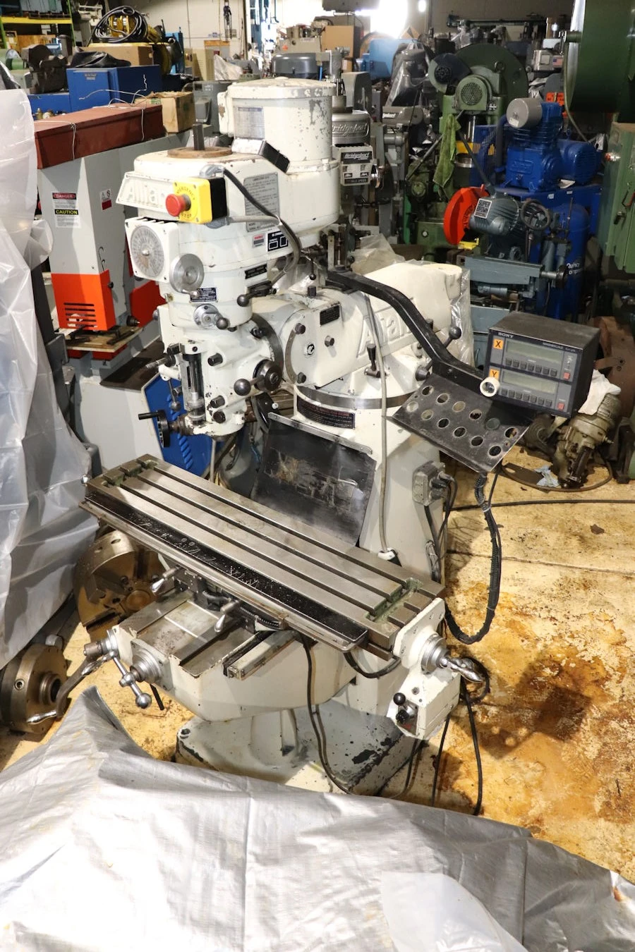 Alliant Vertical Mill - 9" x 42"