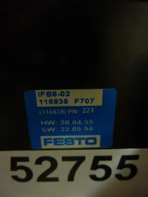 USED FESTO IFB8-02