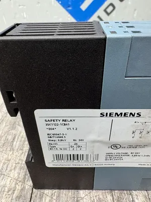 SIEMENS 3SK1122-1CB41 Electrical/PLC/Automation | ESS Industrial Equipment Sales (8)