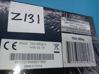 NEW TRENDnet TEG-S82g