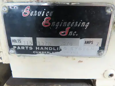 Haumiller Engineering 24" Stainless Vibratory Bowl Parts Feeder On A Stand 110v