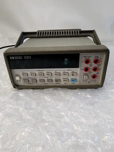 HEWLETT PACKARD 34401A MULTIMETER