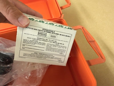 Used SCOTT CHIN STYLE GAS MASK 6030 Respirators / Ventilators Michigan US | Miedema Asset Management Group #1320847