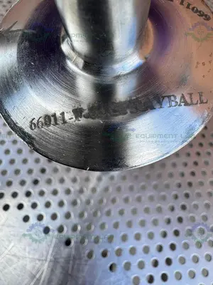 Stainless Steel Spray Ball w/ 1.5" to 2.5" Sanitary Fitting