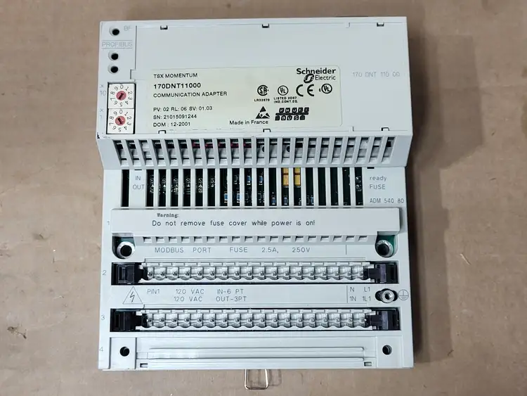 Used SCHNEIDER ELECTRIC 170DNT11000 Misc Electrical & Power Parts British Columbia CA | Lenmark #836501