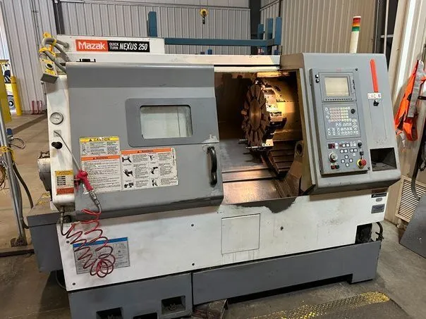 Used 2003 MAZAK QTN 250 Horizontal Machining Centers Alberta CA | Merchant Machine Tools Inc #784547