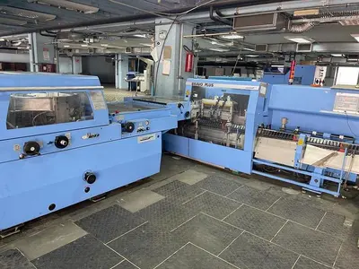 USED 2009 MULLER MARTINI BRAVO PLUS SADDLE STITCHER