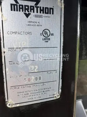 Used 2022 MARATHON UNTOUCHABLE VIP WITH 2.5 YARD CONTAINER Misc Recycling Indiana US | US Recycling Equipment #1513438