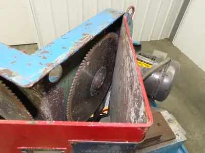 Sampson MN150-10 Double 45° Miter Saw 10" Blade 1.5Hp Motor 230/460V 3Ph Notcher