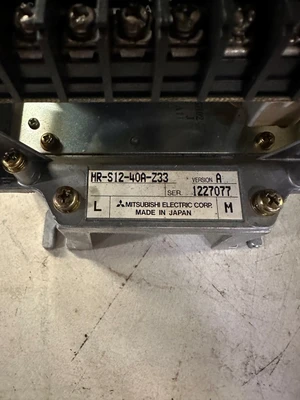 MITSUBISHI MR-S12-40A-Z33 SERVO DRIVE