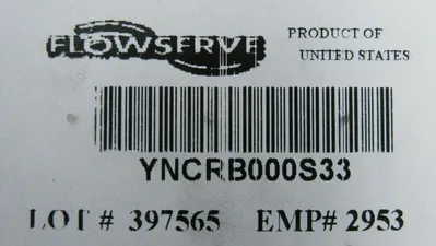 NEW BOX OF 5 FLOWSERVE YNCRB000S33 SEALS