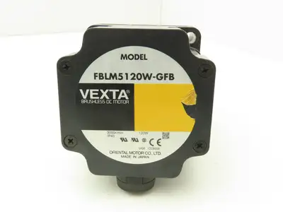 Oriental Motor Vexta FBLM5120W-GFB DC Gearmotor 20:1 Gearhead Reducer *READ*