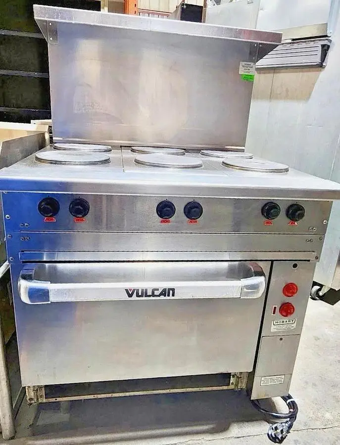 Used VULCAN EV36S-6FP208 Commercial Ranges Georgia US | Southeast Equipment Sales #1337438