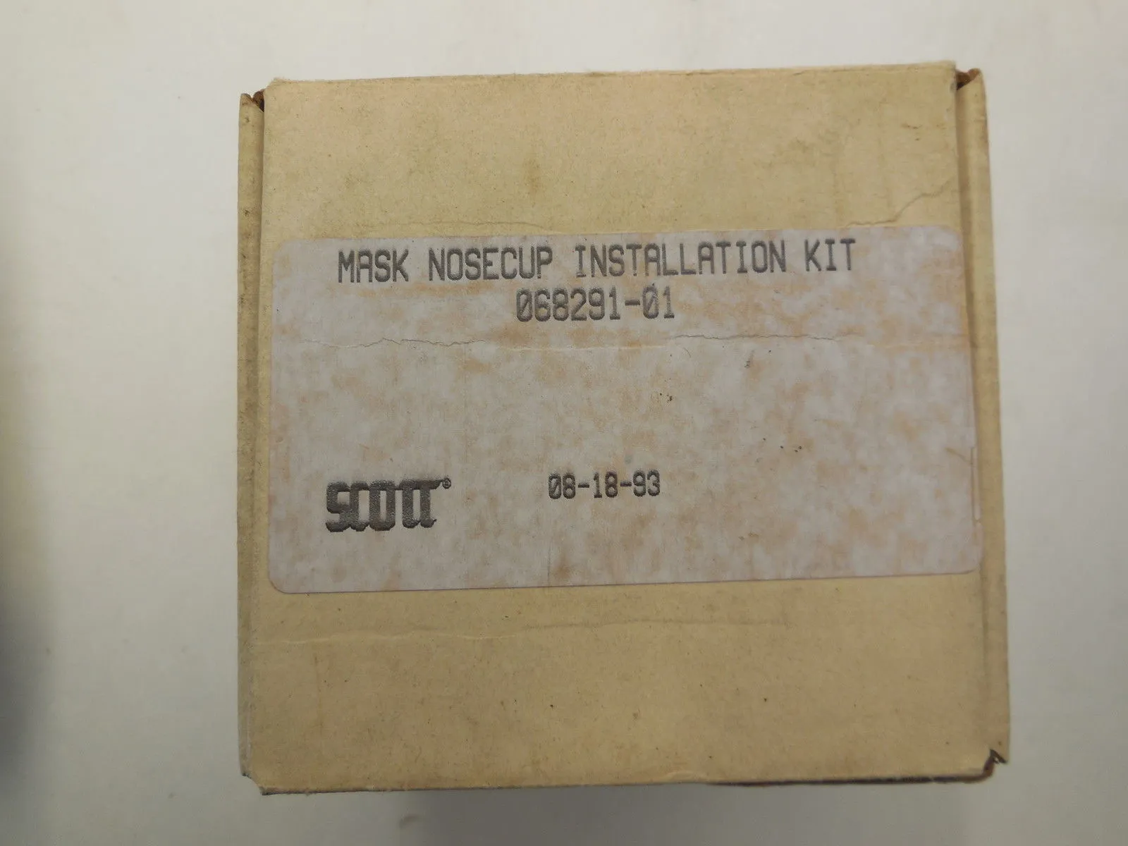 NEW SCOTT 068291-01 MASK NOSECUP INSTALLATION KIT 06829101